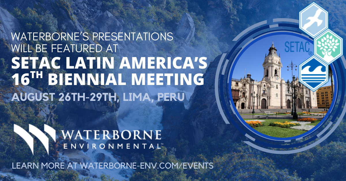 Featured image for “Waterborne Presents at SETAC Latin America’s 16th Biennial Meeting”